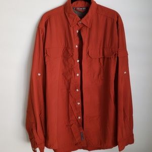 Men's REI sports shirt